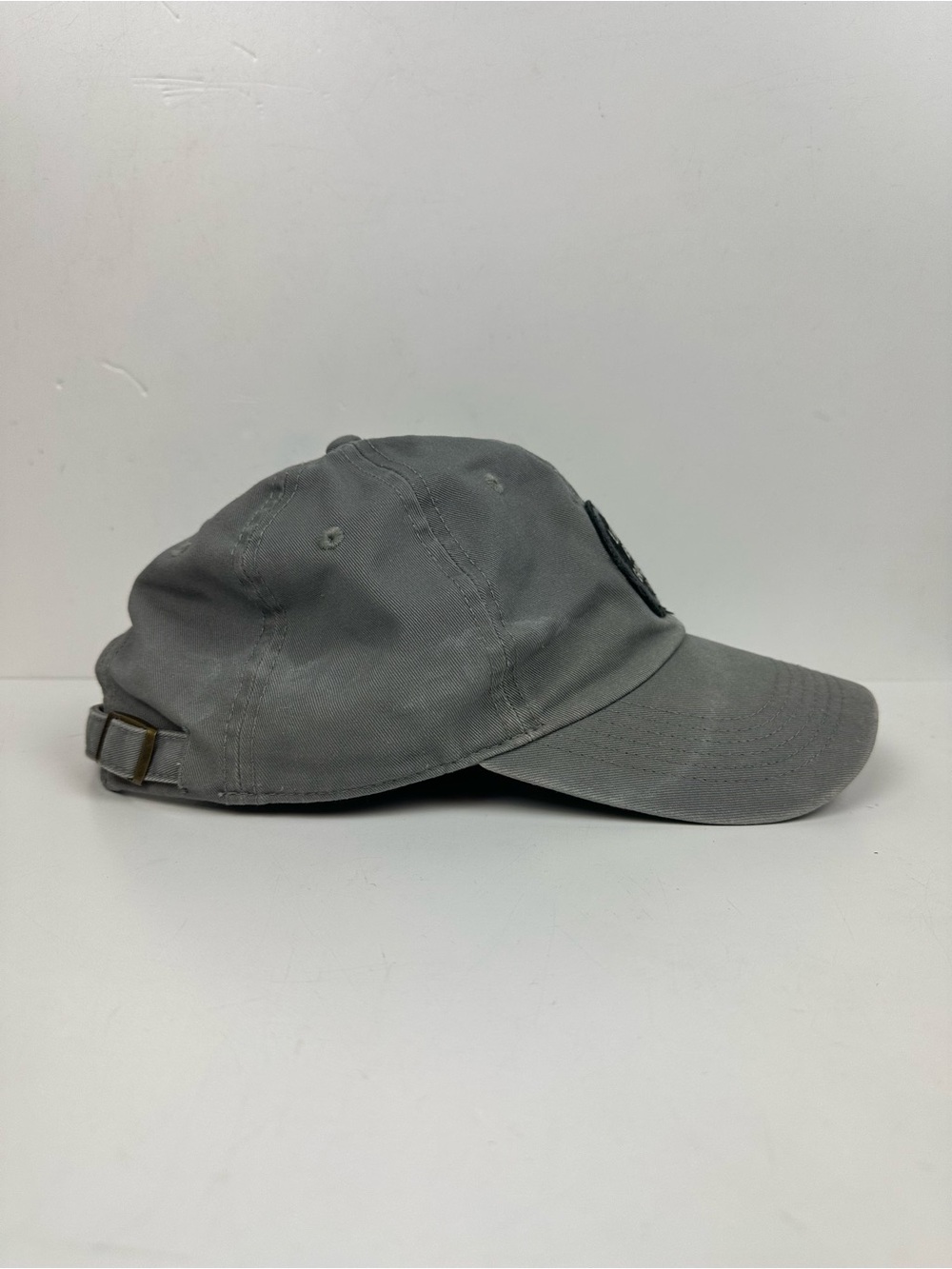 Life Is Good Gray Cotton Circle Logo Cap - Picture 7 of 10
